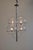 Lyndon by Vico Magistretti for Oluce; chrome-plated finished candelabra-style body, enclose transparent glass spheres,...