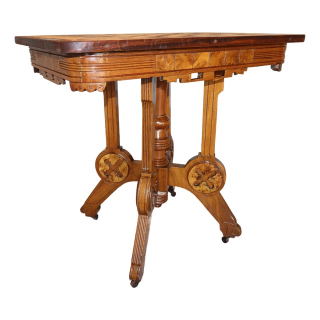 French Neo-Renaissance Gaming Table, Circa 1875–1895 For Sale