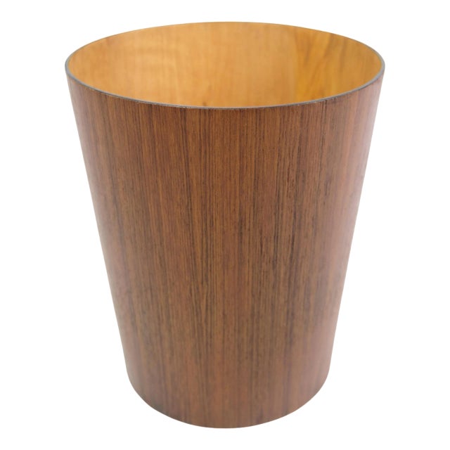 Paper Basket in Teak by Servex, Sweden, 1960s For Sale
