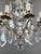Metal Early 20th Century Bronze, Brass and Crystal Chandelier For Sale - Image 7 of 12