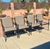 Ebony Michael Taylor Designs Dining Chairs and 48” Round Table For Sale - Image 8 of 10