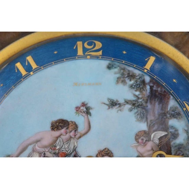 Art Deco 1920s Art Deco Onyx Clock For Sale - Image 3 of 6