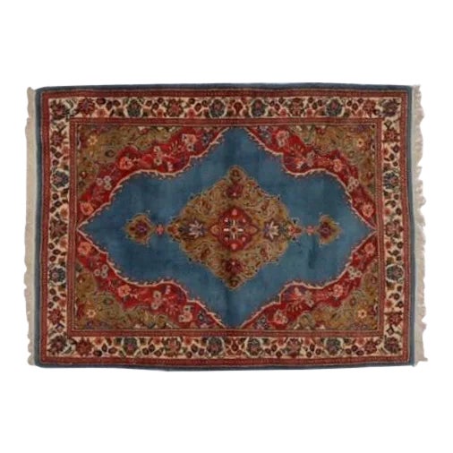 1970s Vintage Persian Sarouk Rug For Sale
