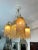 1960s Vintage Brass Chandelier With Colorful Glass Beads For Sale - Image 5 of 12