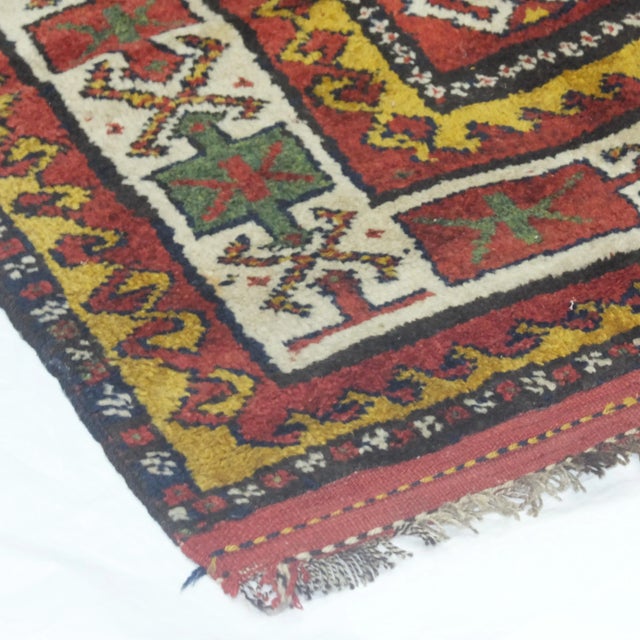 1910s 1910s Persian Tribal Rug - 4'3" X 8'8" For Sale - Image 5 of 6