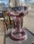Mid-Century Modern Mid 20th Century Modern Sooner Glass Vase Purple Swirl Pulled Glass For Sale - Image 3 of 8