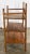 Early 20th Century Vintage Three Tier Wood Bookshelf For Sale - Image 5 of 8