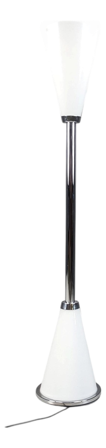 Vintage Italian Glass Floor Lamp, 1990s