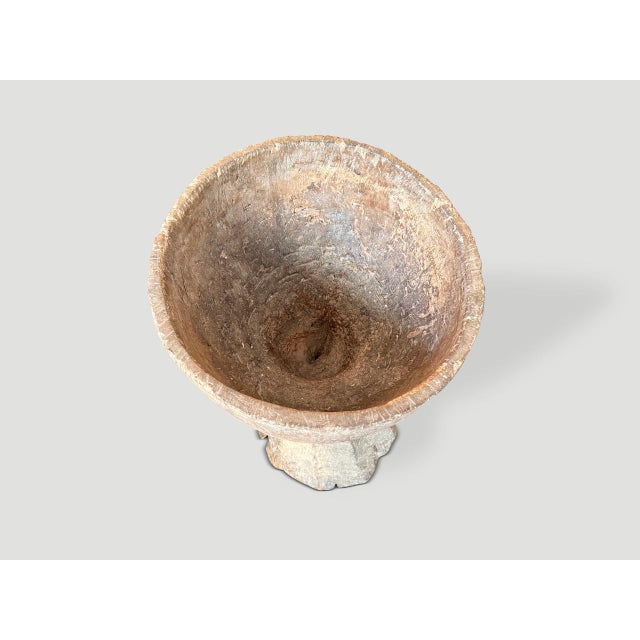 19th Century Large 19th Century Wooden Mortar For Sale - Image 5 of 18