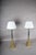Goldenrod Vintage Table Lamps by Einar Bäckström for Maison Jaspers, 1950s, Set of 2 For Sale - Image 8 of 18