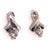 Modern 14 Karat White Gold and Diamond Drop Earrings, A Pair For Sale - Image 3 of 7