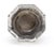 Traditional Antique Round Glass Octagon Closet Door Knob Set For Sale - Image 3 of 7