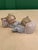 Traditional Antique Sleeping Baby Salt and Pepper Shakers For Sale - Image 3 of 4
