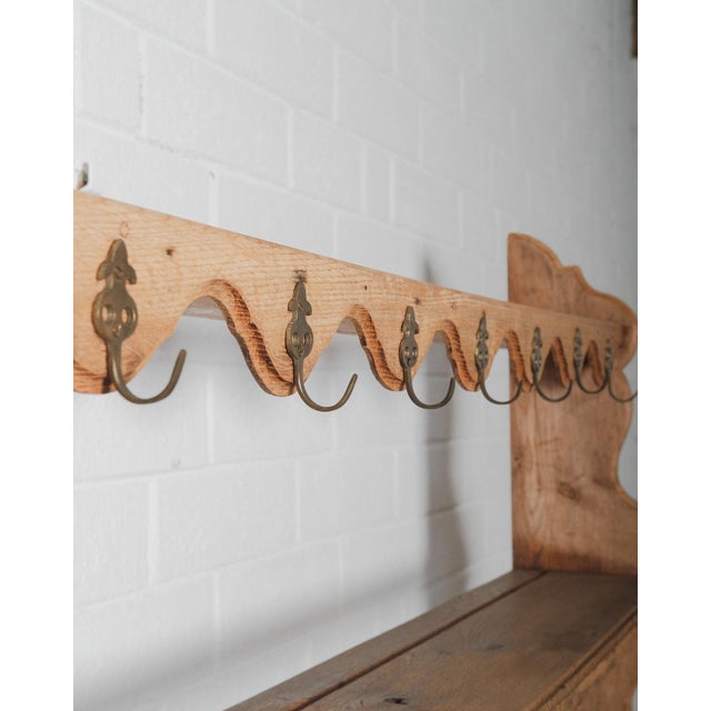 A charming 19th century French Provincial oak dresser with a beautifully aged patina and practical plate rack top. This...