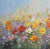 Original oil painting by Sean Wu,Fresh flowers are in full bloom.