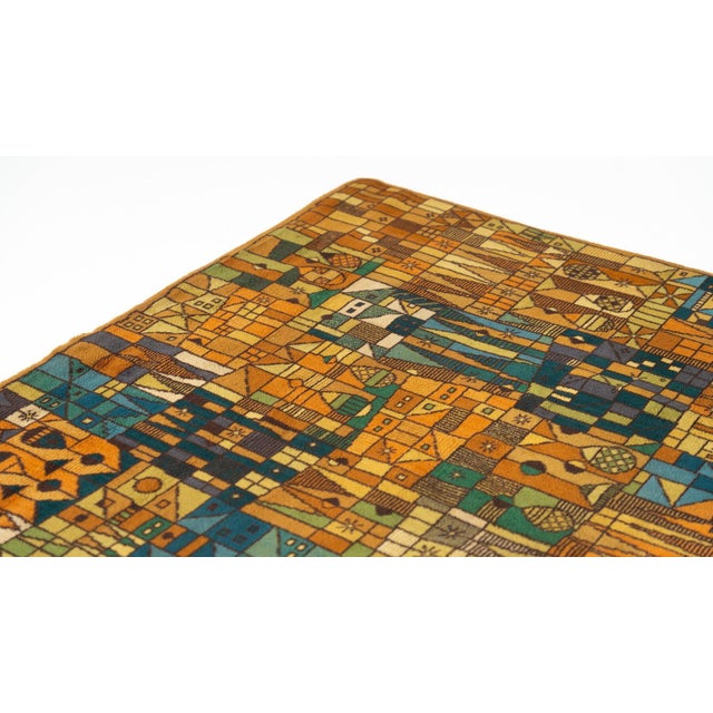 Textile Vintage Rug by Parsa for Vorwerk, Germany, 1960s For Sale - Image 7 of 11