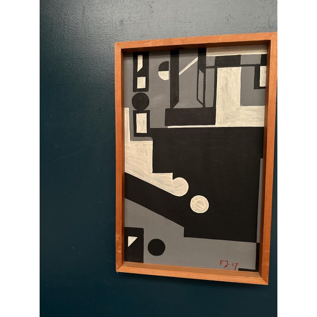 Finn Johansen, Cultural Revolution in the Passerenden, 1967, Oil on Canvas, Framed For Sale - Image 7 of 15
