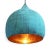 Contemporary Copper Hammered Pod Pendant Light XL For Sale - Image 3 of 7