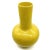 Large Chinese Tianqiuping Yellow Vase Ceramic Crackle Glaze Bulb Shape Mid-Century 18" Chinese Tianqiuping shaped vase...