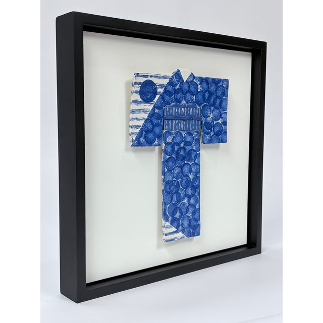2020s One of a Kind Japanese Kimono Ceramic Sculpture For Sale - Image 5 of 8
