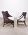 Coffee Barbara Barry for McGuire Rattan Cane Settee and Armchair For Sale - Image 8 of 18