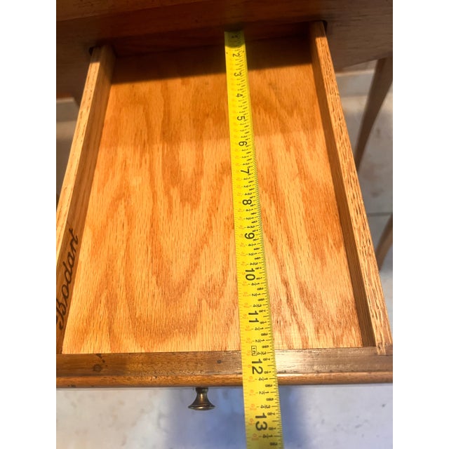 C. 1960s Bodart Parquetry Console Table – French Provincial Style For Sale - Image 9 of 12
