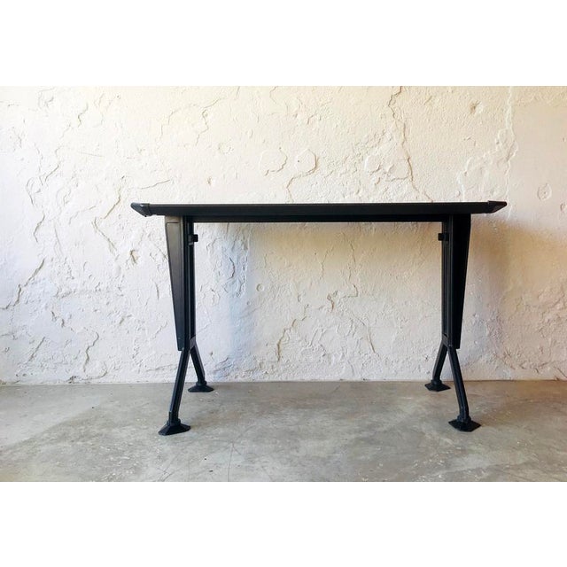 Black Small Arco Desk from Olivetti, 1960s For Sale - Image 8 of 8
