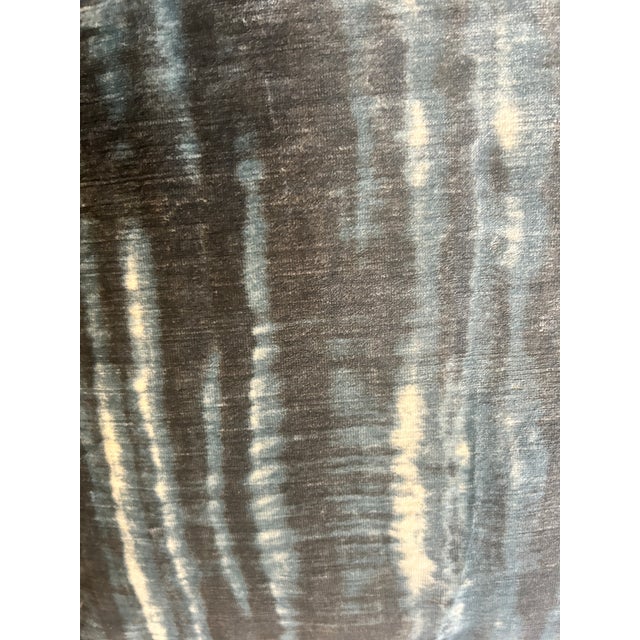Kravet Kravet Couture "Chicattah" in Indigo Pillow For Sale - Image 4 of 8