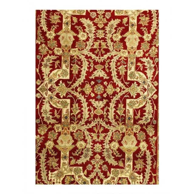 Traditional 2020s Fine Hand Knotted Tabriz Design For Sale - Image 3 of 6