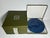 Ceramic 1990s Christofle Blue Marble Porcelain Service Plate - Set of 12 For Sale - Image 7 of 8