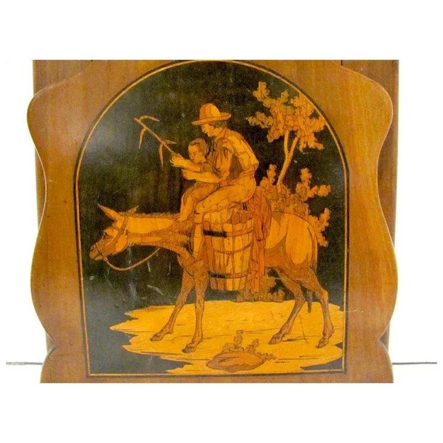 Victorian Marquetry Inlaid Book Holder For Sale - Image 4 of 10