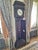 The clock body is made of solid oak. The dial is made of glass with a brass frame. The clock mechanism is on chains. The...