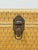 Mid 20th Century Vintage Blonde Woven Wicker Chest, Brass Clamp Hardware Storage, Coastal Trunk For Sale - Image 5 of 14