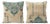 Anatolian Oushak Rug Pillow Cover 20'' X 20'' - Set of Two For Sale