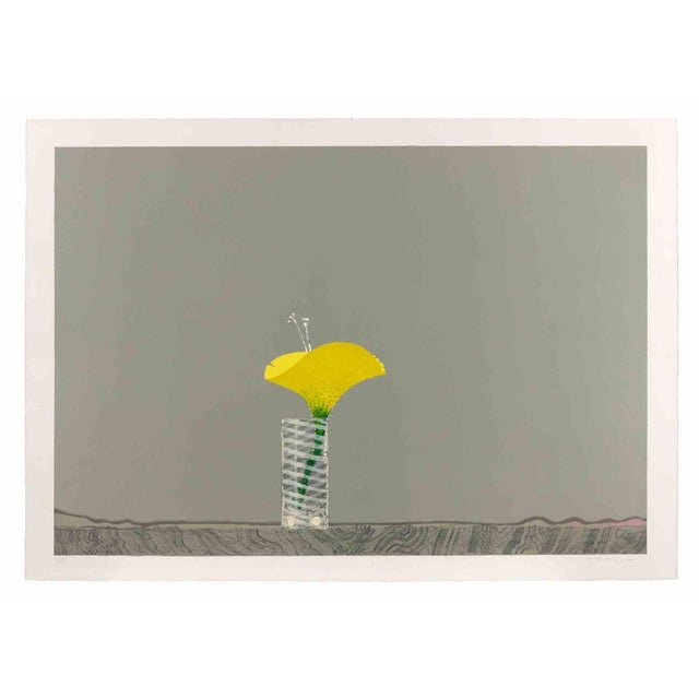 Lithograph realized by Edolo Masci. Hand signed and numbered in pencil. Edition of 120. Ver good condition. This piece is...