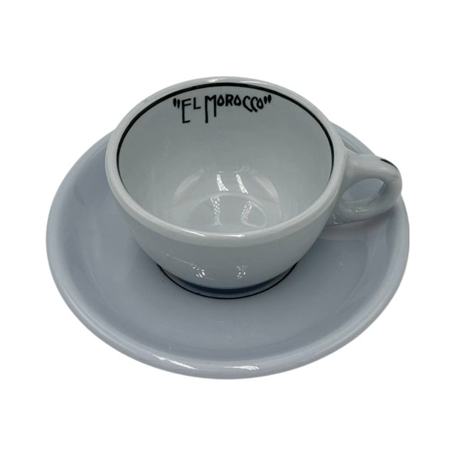 Vintage El Morocco Nyc Nightclub Cup & Saucer New York City For Sale - Image 12 of 12