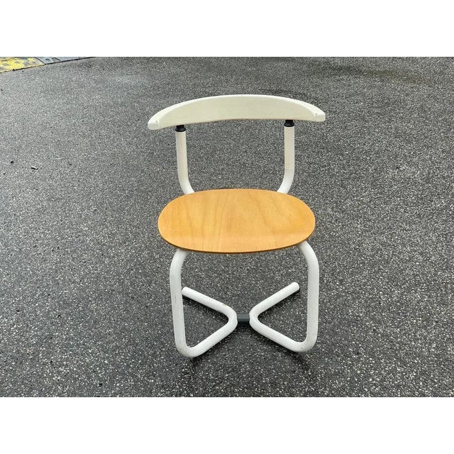 1980s Sculptural Danish Desk Chair, 1982 For Sale - Image 5 of 7