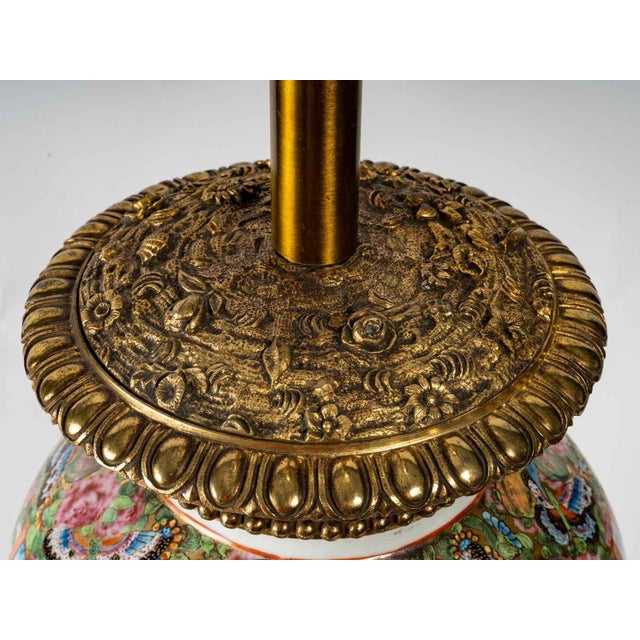 Porcelain Lamp from Satsuma For Sale - Image 6 of 15