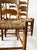 Wood Vintage Brutalist Danish Oak Chairs by Hans Dau, 1940s, Set of 6 For Sale - Image 7 of 9