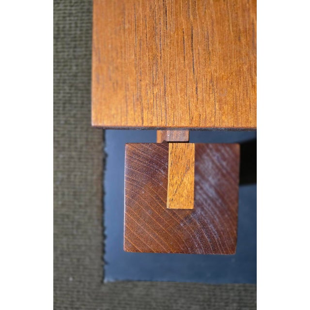 Tan Íkonos Bench/Coffee Table by Rob Edley Welborn For Sale - Image 8 of 8