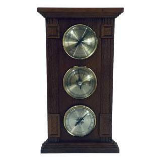 Historic Analog Weather Station, West Germany, 1975 For Sale