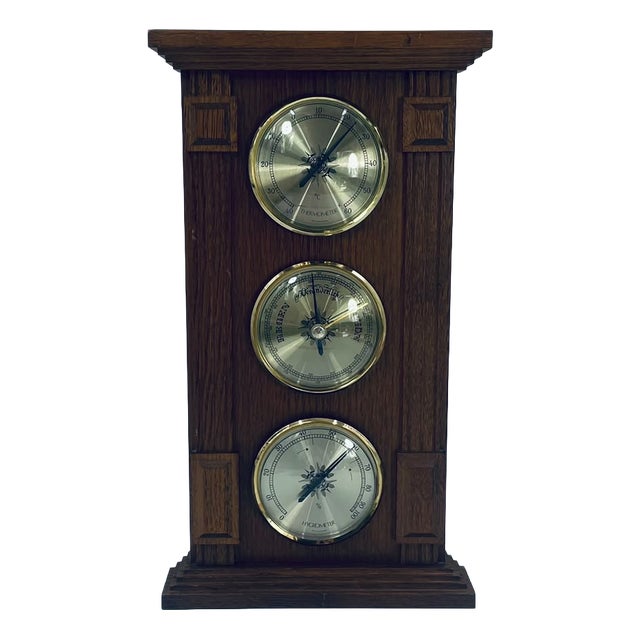 Historic Analog Weather Station, West Germany, 1975 For Sale