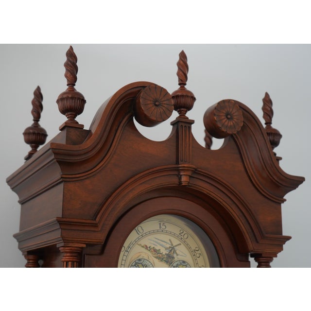 Sligh John Goddard Cherry Grandfather Clock For Sale In Philadelphia - Image 6 of 18
