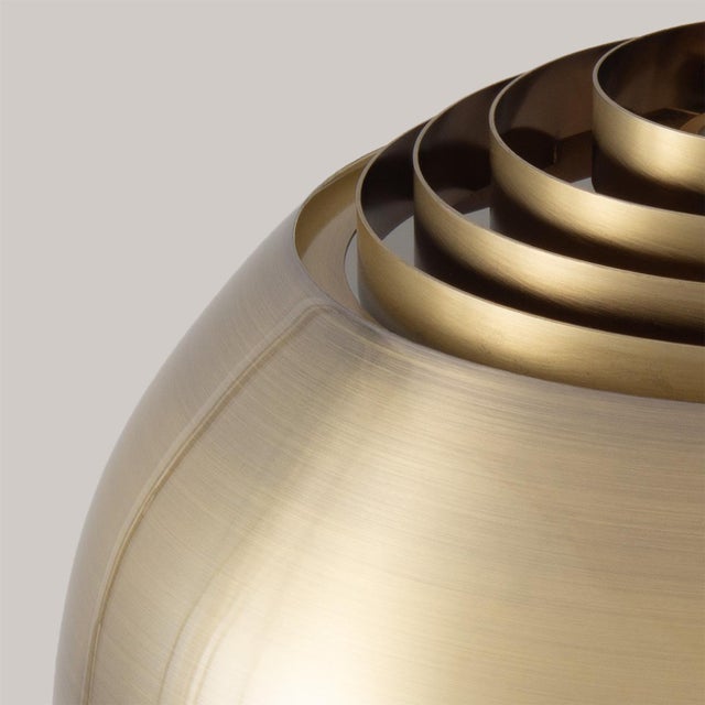1960s Morelli Half Dome Brass Steel Wall Lamp by Nova of California For Sale In Los Angeles - Image 6 of 7