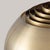 1960s Morelli Half Dome Brass Steel Wall Lamp by Nova of California For Sale In Los Angeles - Image 6 of 7