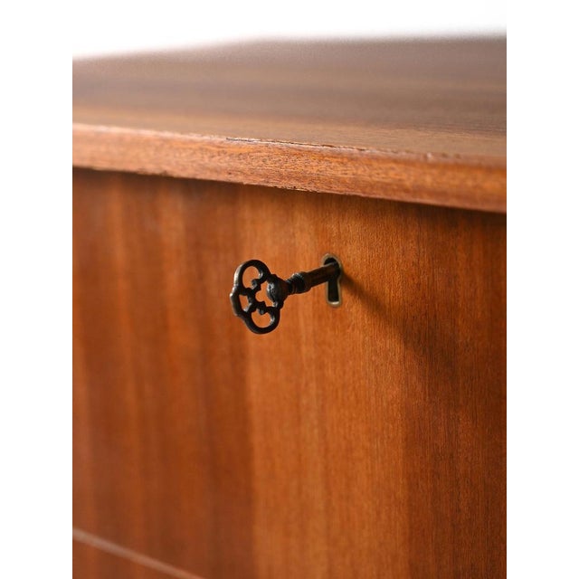 Wood Scandinavian Teak Chest of Drawers, 1960s For Sale - Image 7 of 10