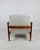 GFM-142 Chair in White Ivory Boucle by Edmund Homa, 1970s For Sale - Image 11 of 12