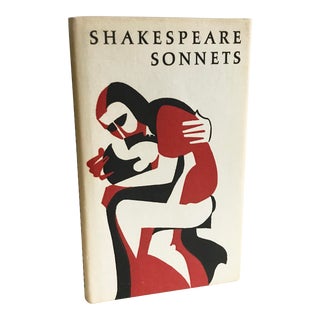 Mid 20th Century William Shakespeare Sonnets Illustrations by Mary Jane Gorton Book For Sale