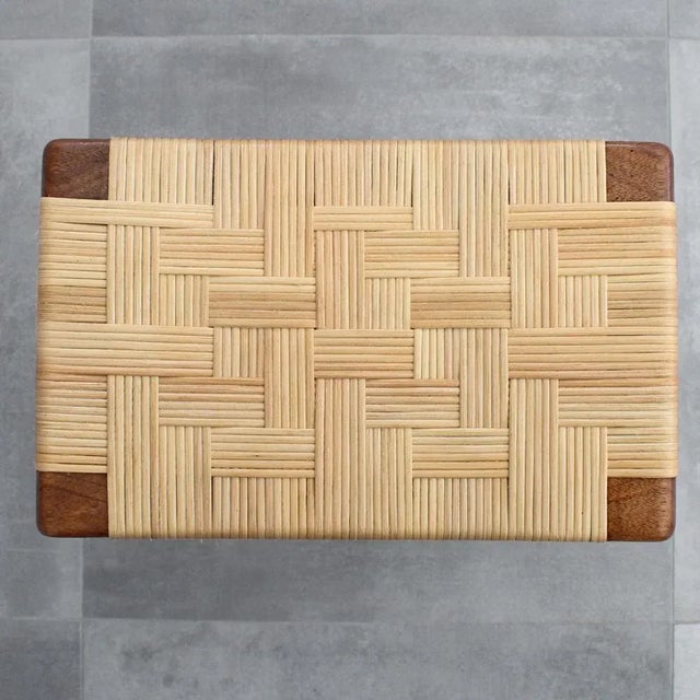 Stool attributed to Josef Frank for Svenskt Tenn, Sweden For Sale - Image 6 of 10