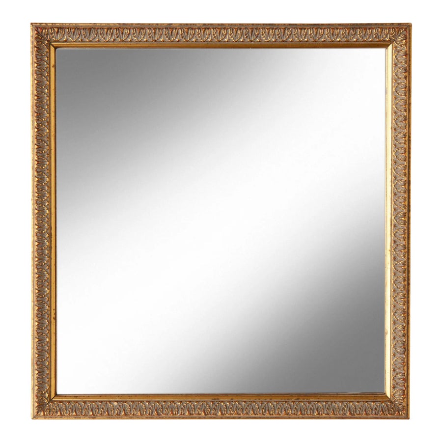 1980s-square-gold-wall-mirror-